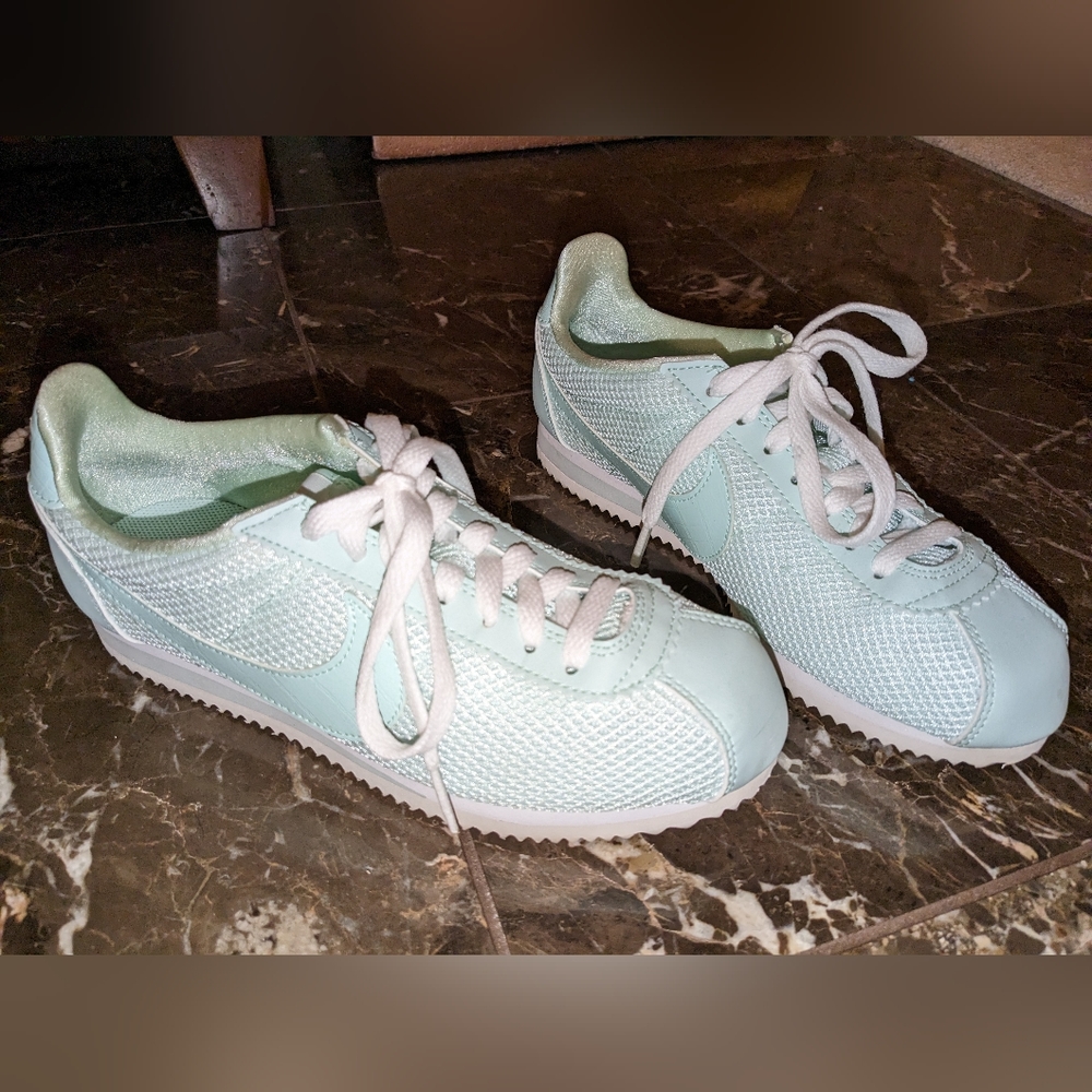 Nike Mint Green Cortez